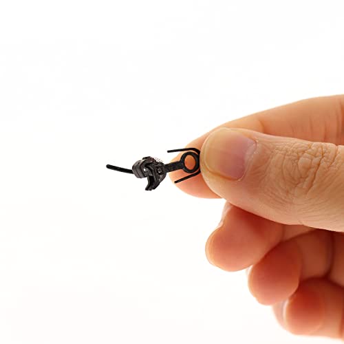 12pcs Model Trains HO Scale Horn Coupler Hook 17mm E-Z Mate Magnetic Knuckle Couplers for Freight Car Trains Railroad (Coupler) - Thumbnail 3