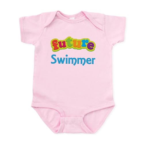 CafePress Future Swimmer Infant Bodysuit Cute Infant Bodysuit Baby Romper