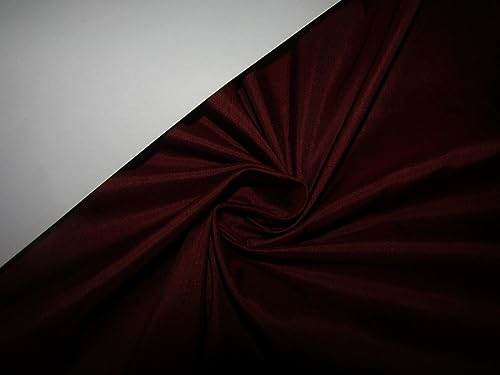 Soie Dupion pure couleur vin 137cm de large DUP131