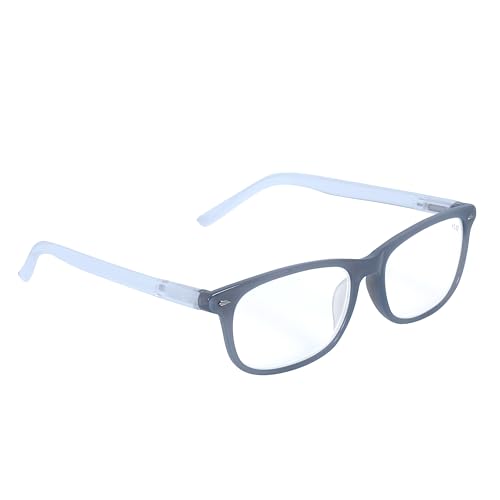 Image of AEC Trends2 Unisex Reading Glasses Power Contemporary Full Rim Stylish Plastic Frame Eyeglasses Dual-Tone Design with Hard Cover Case for Men and Women