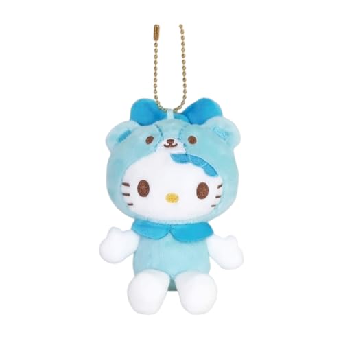 ナカジマコーポレーション(Nakajima Corporation) ハローキティ マスコットコレクション タイニーチャム変身 ブルー 199034-24 H11×W8.5×D4.5cm