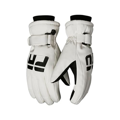 Bohany Guantes de nieve, impermeables, guantes de snowboard para invierno, guantes antideslizantes para pantalla táctil, para hombres y mujeres, ciclismo, deportes, conducción al aire libre