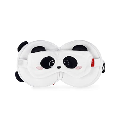 Coussin De Voyage Avion : Legami - Oreiller de Voyage avec Masque de Nuit, Panda, Fermeture à g... – Image 2