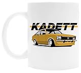 opel oldtimer kadett b Reine Keramik OLDRYTEE Kadett C Oldtimer Keramikbecher Trinkbecher Weiß