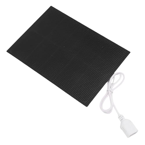 Dilwe Cargador de panel solar de carga rápida de 3 W, cargador de teléfono solar portátil para acampar al aire libre, senderismo, emergencia, amplia compatibilidad con dispositivos, funciona con