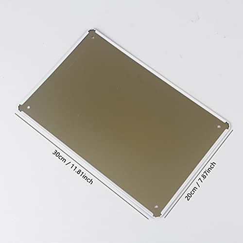 Topdo 1pcs Poster Metallico Affiche Pittura Art