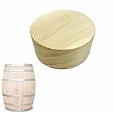 Wine Barrel Bungs - Wooden Bourbon Bottle Stoppers for Standard Size 53 or 59 Gallon Beer & Whiskey Replacement Bung, 2'L