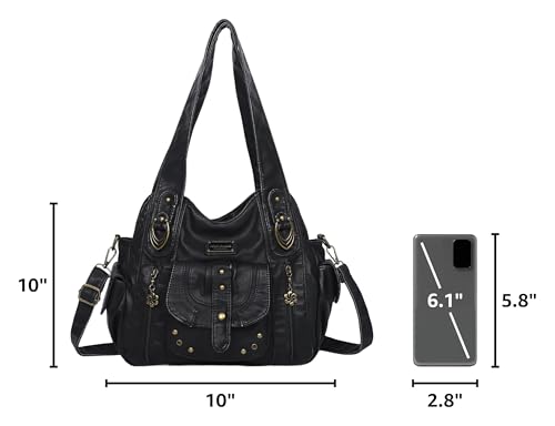 Image of Angel Barcelo Hobo Bag for Women Crossbody Purse and Handbags Shoulder Bags