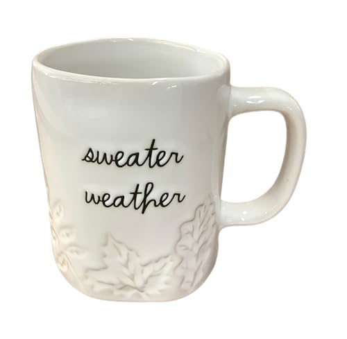 Taza de Cerámica Rae Dunn Otoño 16 oz miniatura 1