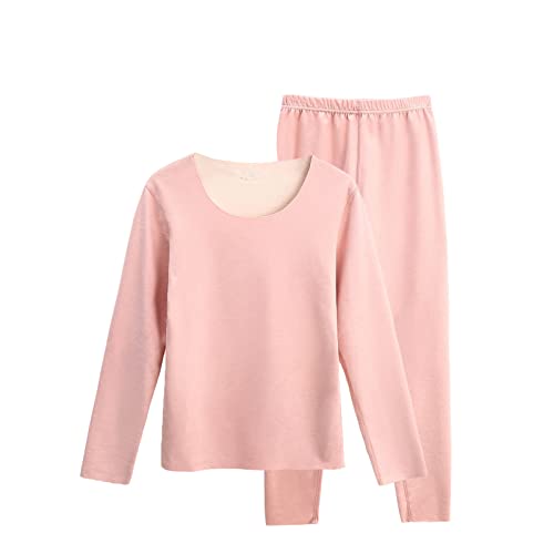 Sous-vêtement thermique femme rose doux pour ne plus jamais avoir froid en hiver