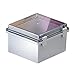 BUD Industries NBB-10265 Style B Plastic Indoor Box 13.01" L x 13" W x 7.04" H, Gray
