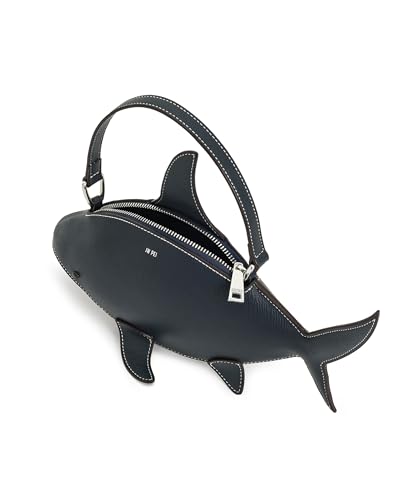 Image of JW PEI Women's Nerys Faux Suede Shark Look Top Handle Bag