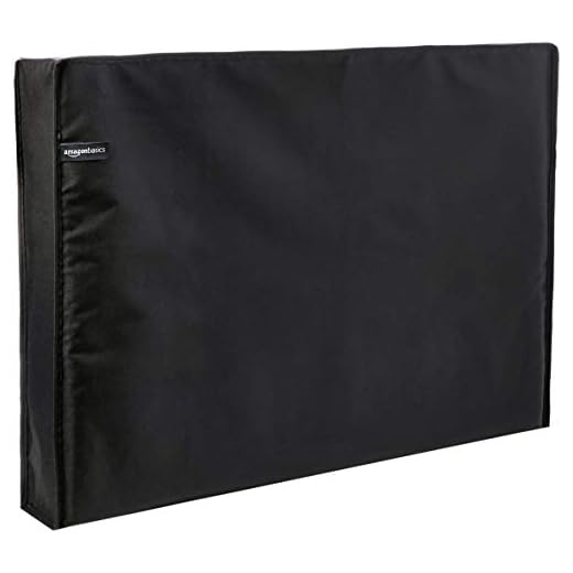 AmazonBasics Outdoor Waterproof and Weatherproof TV Cover - 50 to 52 inches