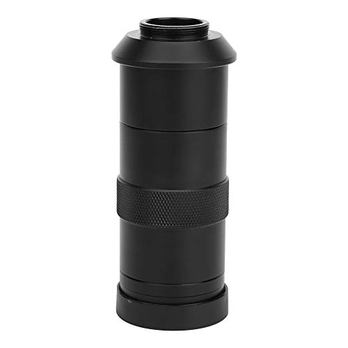Objectif microscope numérique 100X en alliage d'aluminium robuste et lentilles optiques premium