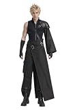 hahomin Fantasy 7 Cloud Cosplay FF7 Cloud Costume Pants Cape Pants Outfit