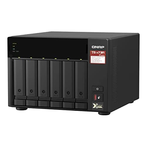 Qnap TS-673A-8G 6-Bay NAS, AMD Ryzen V1000 Series V1500B 4C/8T 2,2 GHz, One Size