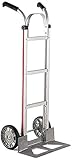 Magliner HMK116UA1 Aluminum Hand Truck, Double Grip Handle with Brace, 18