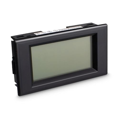 Voltmètre numérique DC 0-600V avec écran LCD bleu rétroéclairé - 3