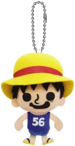 Amazon Com One Piece X Pansonwakusu Ball Chain Mascot Sewing Vol 5 Luffy Childhood 342 328 Japan Import Toys Games