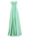 Dresstells Sweetheart Bridesmaid Chiffon Prom Dresses Long Evening Gowns for Juniors Size 6 Mint Green