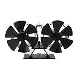 Construction robuste en aluminium : la conception de matériau épais de grande taille permet une dissipation efficace de la chaleur, un flux d'air grand angle et une performance durable dans l'utilisation quotidienne de chauffage.