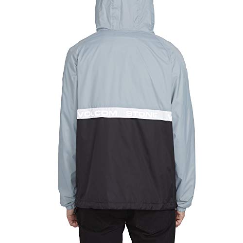 Image of Volcom Men's Rexton Jacket - Modern Fit Lightweight Zip-up Jacket Adjustable Hood, Everyday Outerwear