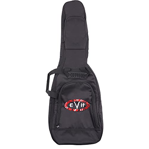 EVH® Wolfgang® »STRIPED SERIES GIG BAG« Housse pour guitare électrique – Couleur: Noir - Les Beatles, Paul McCartney, John Lennon, RIngo Starr, George Harrison EVH® Wolfgang® »STRIPED SERIES GIG BAG« Housse pour guitare électrique - Couleur: Noir