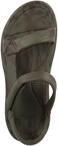 Teva Men's Hurricane Drift Huemix Sandal, Olive Swirl, 14 | Image 1