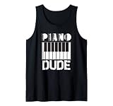 Tocador de piano divertido teclado de piano amante de la música músico Camiseta sin Mangas