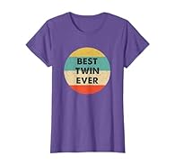 Showcase your appreciation for your Twin with this Best Twin Ever Tee Shirt. This Best Twin Ever TShirt for Men, Women, Boys or Girls will make a great addition to a Twin's wardrobe. Lightweight, Classic fit, Double-needle sleeve and bottom hem