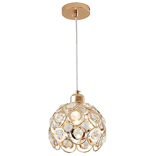 Suspension droplight en verre pour illuminer un salon sombre