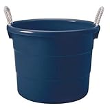 Homz 18 gal Capacity, Storage Tub, Navy 0402GRRB.08