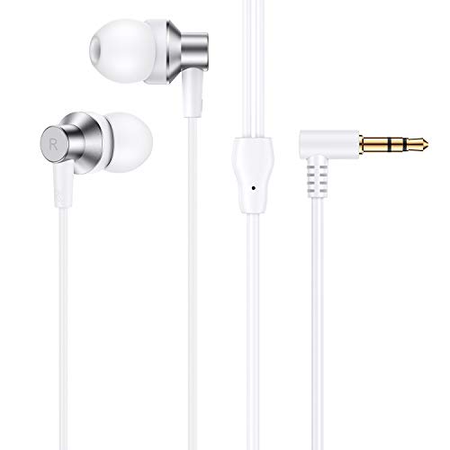 Headphones for Oculus Quest 2 - in-Ear Earbuds Short Cable Mini Earphones Stereo VR Headset with Graphene Driver, Deep Bass, Noise Isolating, 3 Pairs Eartips Accessories