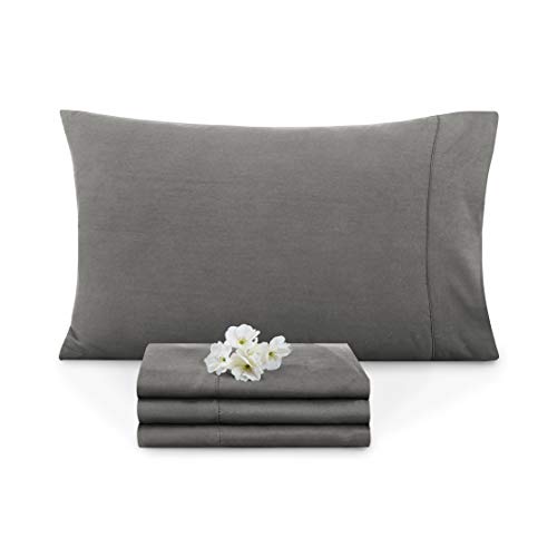 Empyrean Bedding Pillow Cases Standard Size - Soft Pillow Cases Queen - Standard Pillow Cases Set of 2 - Queen Pillow Cases Set of 2 - Queen Pillowcases Standard Size - Charcoal Gray