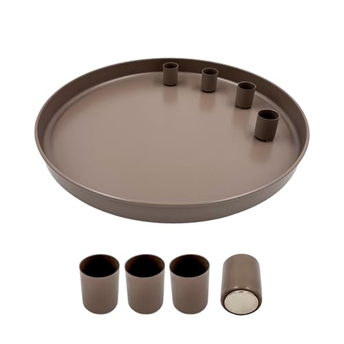 Seaside No.64 - Tablett mit 4 magnetischen Kerzenhaltern - Kerzenständer...