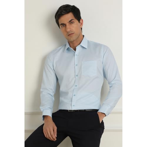 Image of Van Heusen Men's Cotton Slim Fit Durapress Superior Textured Shirt