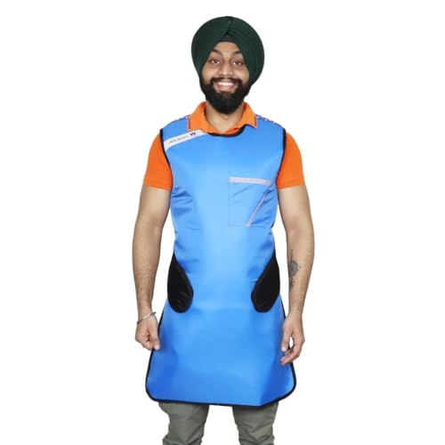Image of WALDENT X Ray Lead Apron for Radiation Protection - 0.35mm Lead Equivalency - BARC Certified Shielding - Durable Comfortable Lightweight Design, Ideal for Dental Medical Radiology Imaging Procedures