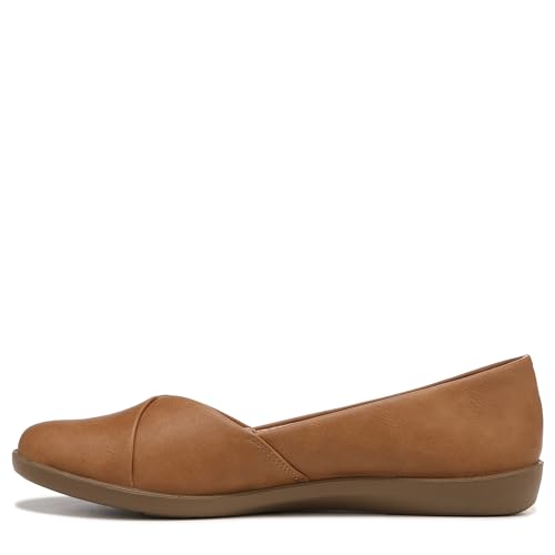 LifeStride Women's Notorious Ballet Flat Tan Synthetic 6 W by LifeStride - Used condition - Image 9