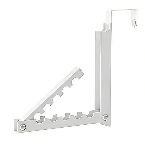 Tendedero de Ropa | Metálico Plegable Compacto,Percha para Puerta - para Hogar, Autocaravana, Dormitorio, Apartamento, Salón, Baño