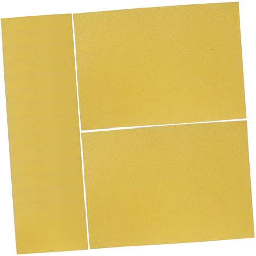 OSALADI 20 Blatt Teiliges Glitzer Bastelpapier Goldfarben Glänzender Karton für DIY Handwerk Scrapbooking und Kreative Papiergestaltung