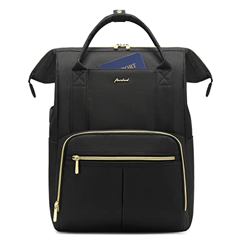 Women-Laptop-Bags-Nurse-Backpack-FOCDOD-156-Inch-Stylish-Teacher-Backpack-with-USB-Port-Waterproof-Anti-theft-Daypack-Travel-Bookbag-Work-Bag-Gift-for-MenWomen