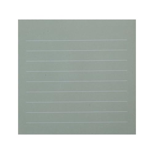GLIDESMOOTH 付箋 メモ帳 メモ用紙 シール 便利シール 文房具 可愛い 強粘着 多機能 しおり 勉強 仕事 オフィス用 1冊50枚 緑 単色