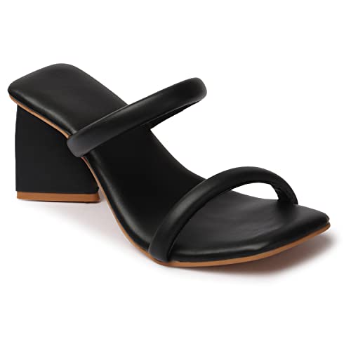 Image of Women's Stylish Comfortable Heel Sandals for Girls