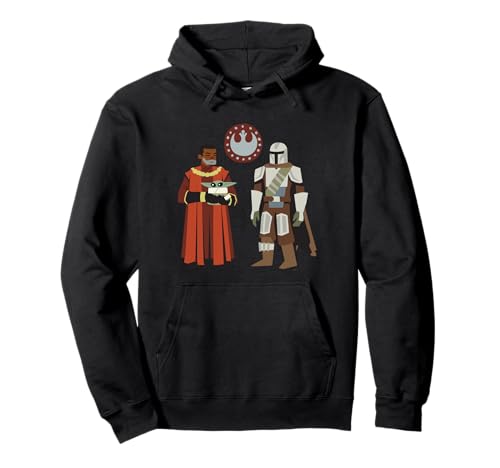 Sweat Grogu Star Wars à capuche Mandalorian pour vos soirées streaming