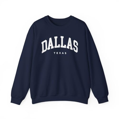 Dallas Texas Adult Unisex Crewneck Sweatshirt