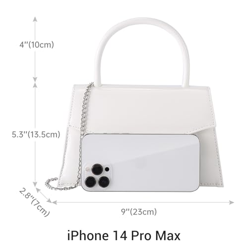 Image of Women's Evening Bag Bridal Party Clutch Purses Cocktail Prom Handbags with Patent Leather
