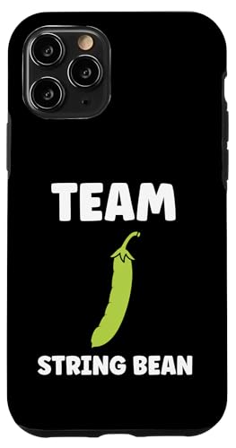 Funny minimalist vegetable Simple team string bean �X�}�z�P�[�X iPhone 11 Pro �p
