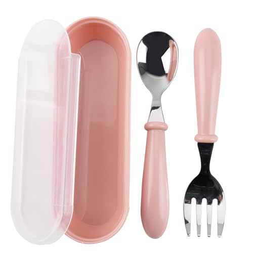 Set Posate Bambini In Acciaio Inox - 3 Pezzi Con Coltello, Forchetta E Cucchiaio - Foto 2