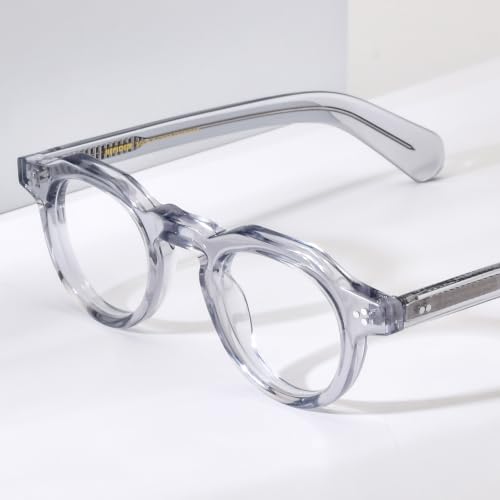 Image of HEPIDEM Acetate Glasses Frame Men Women Square Eyeglasses Optical Spectacles MZEPH