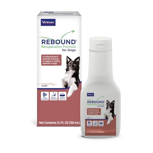 Virbac REBOUND® Recuperation Formula for Dogs - Promotes the restoration of healthy digestion, hydration, and nutrition
